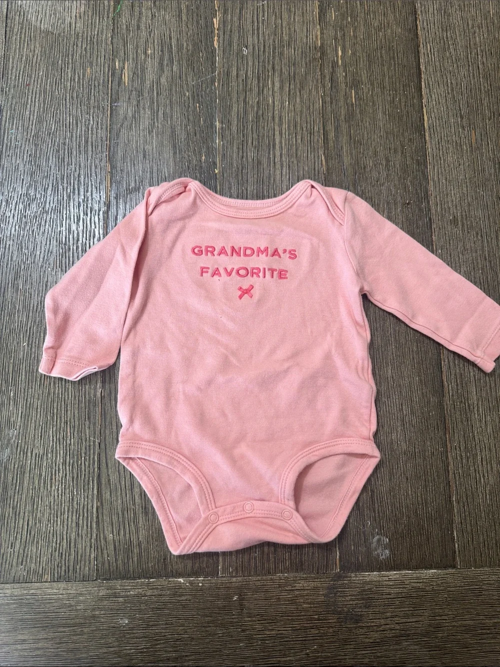 Carter’s Baby Girl Long Sleeve Bodysuit Bundle 9M | 4 Piece Onesie Set